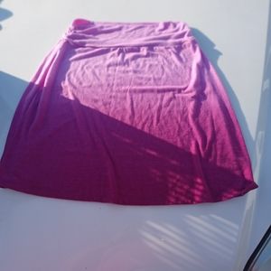 Women's Skirt Size Medium 8 / 10 Color Pink And Purple Buy Faded Glory